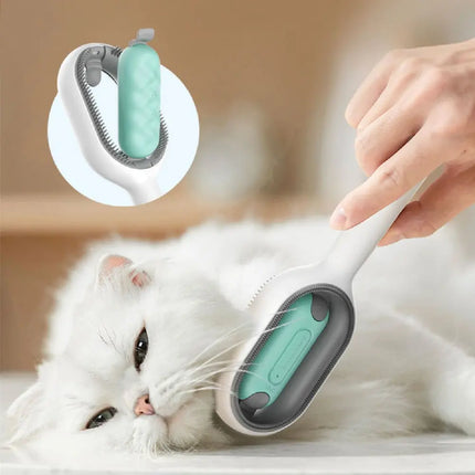 Pet Grooming Brush Dematting Dog Comb Cat Brush To Remove Floating Hair Sticky Hair With Tank Pet Cleaning Supplies DS World