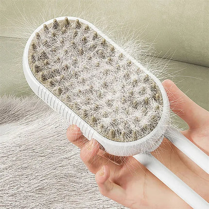 Cat Steam Brush Steamy Dog Brush 3 In 1 Electric Spray Cat Hair Brushes For Massage Pet Grooming Comb Hair Removal Combs Pet Products DS World