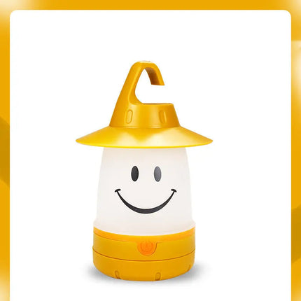 Led Smile Wall Lights Light Lamp For Children's Camping Tent Night Lights Bedroom Decoration Lights Gifts Lamp Cute Lights DS World